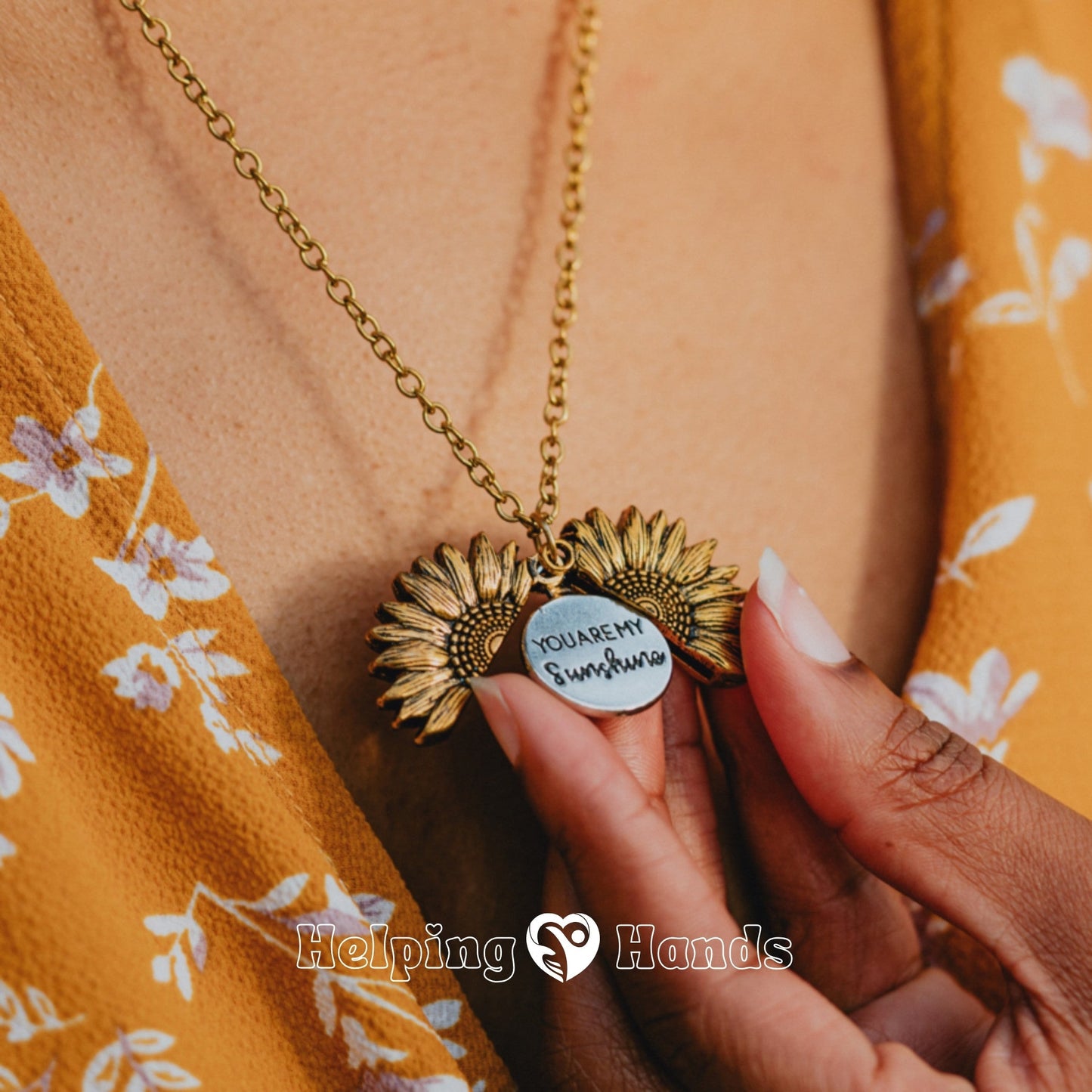 Sunflower Necklace