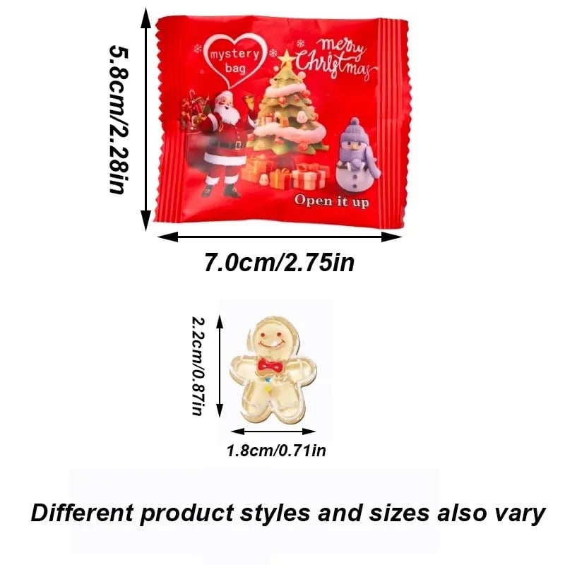 🎅Big Sale Last Day 49% OFF 🔥Glow-In-The-Dark Resin Christmas Decorative Bags