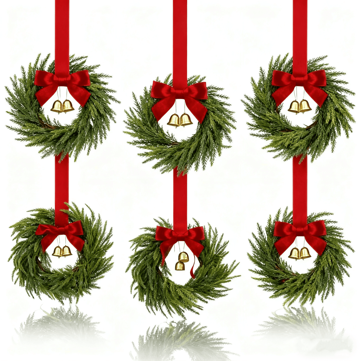 🏆Flash Sale⚡ 50K+ SOLD! Almost Gone🎄Mini Christmas Wreaths