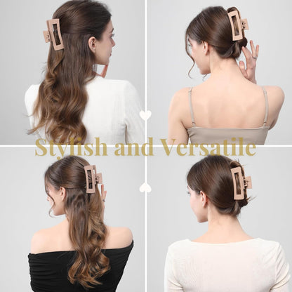 (🔥Last Day 49%Off🔥)Soft Hair Claw Clip🥰: The Safe, Comfy Alternative to Harsh Clips