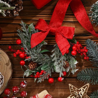 🏆Flash Sale⚡ 50K+ SOLD! Almost Gone🎄Mini Christmas Wreaths