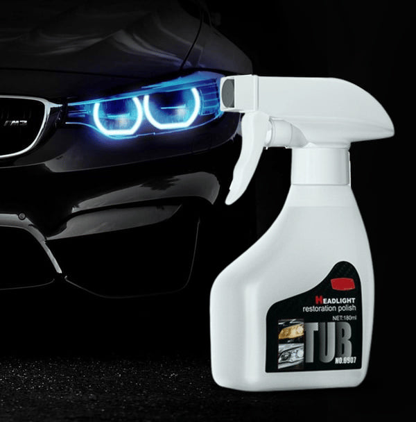 🔥LAST DAY 49% OFF - 🚘Automotive Headlamp Restoration Fluid Kit