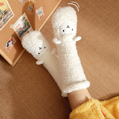 🧦🐶Cute Ultra-thick Cozy Slipper Home Socks