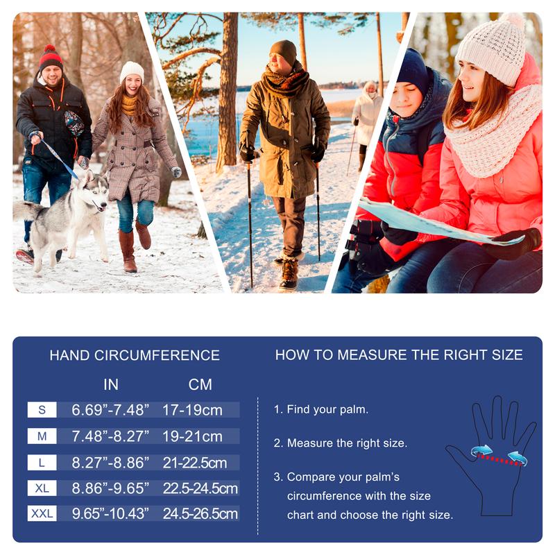 🔥LAST DAY 49% OFF❄️Winter Frostproof Warm Gloves -Windproof, Waterproof, Touch Screen —Your go-to protection for everyday cold