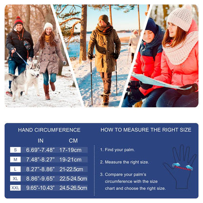 🔥LAST DAY 49% OFF❄️Winter Frostproof Warm Gloves -Windproof, Waterproof, Touch Screen —Your go-to protection for everyday cold