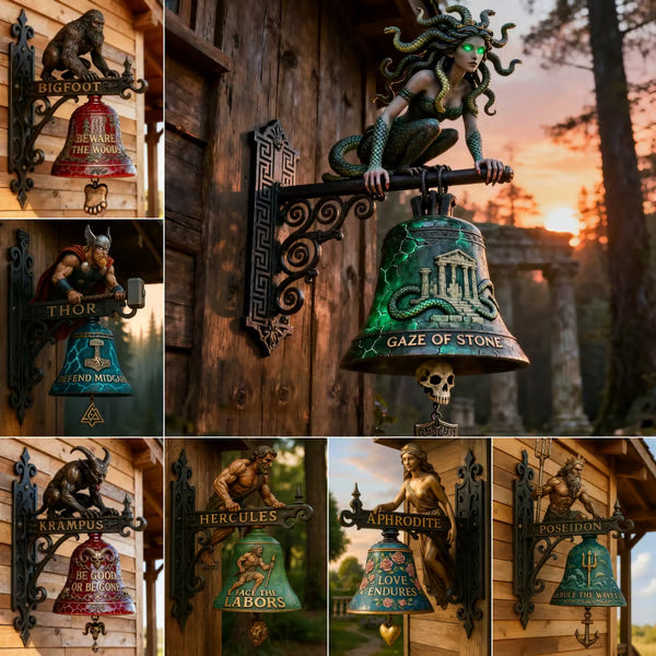 🔥Last Day 50% OFF - 🌟Mythic Guardians Bell Collection – Summon Legends to Your Doorstep🔔(𝐋𝐮𝐜𝐚𝐬 𝐇𝐚𝐥𝐞 𝐇𝐚𝐧𝐝𝐦𝐚𝐝𝐞®)