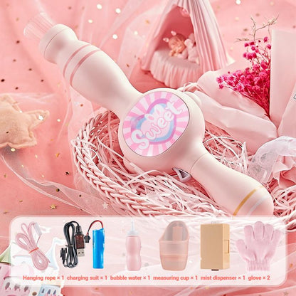 🔥LAST DAY 50% OFF - 🫧Bubble Machine, Elastic bubble fog wand