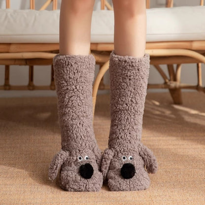 🧦🐶Cute Ultra-thick Cozy Slipper Home Socks