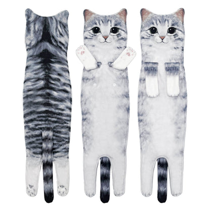 🎁 Early Christmas Sale 🎅 Funny Cat Hand Towels