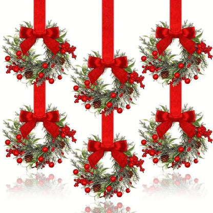 🏆Flash Sale⚡ 50K+ SOLD! Almost Gone🎄Mini Christmas Wreaths