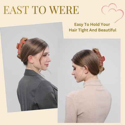 (🔥Last Day 49%Off🔥)Soft Hair Claw Clip🥰: The Safe, Comfy Alternative to Harsh Clips