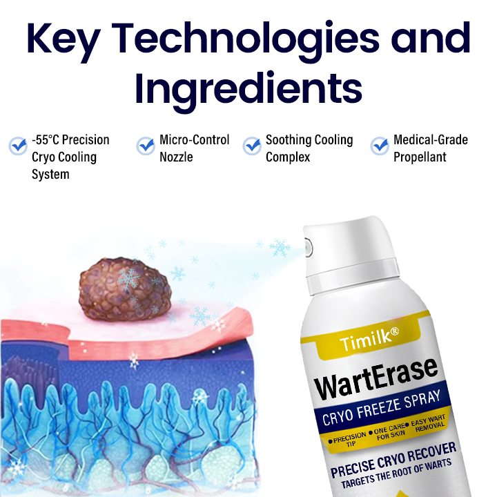 Timilk® WartErase Cryo Freeze Spray