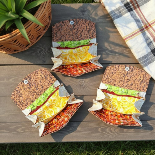 The Burrito Wallet – Your All-in-One Style & Storage Wrap! 🌯✨