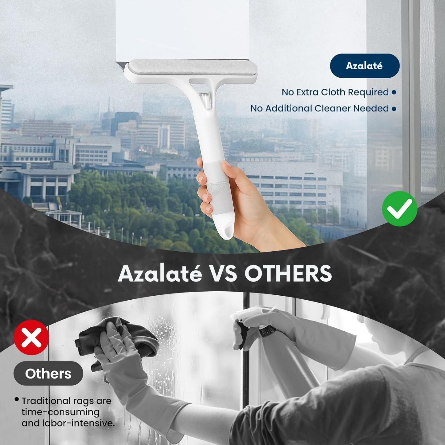 3 in 1 Window Cleaning Scraper