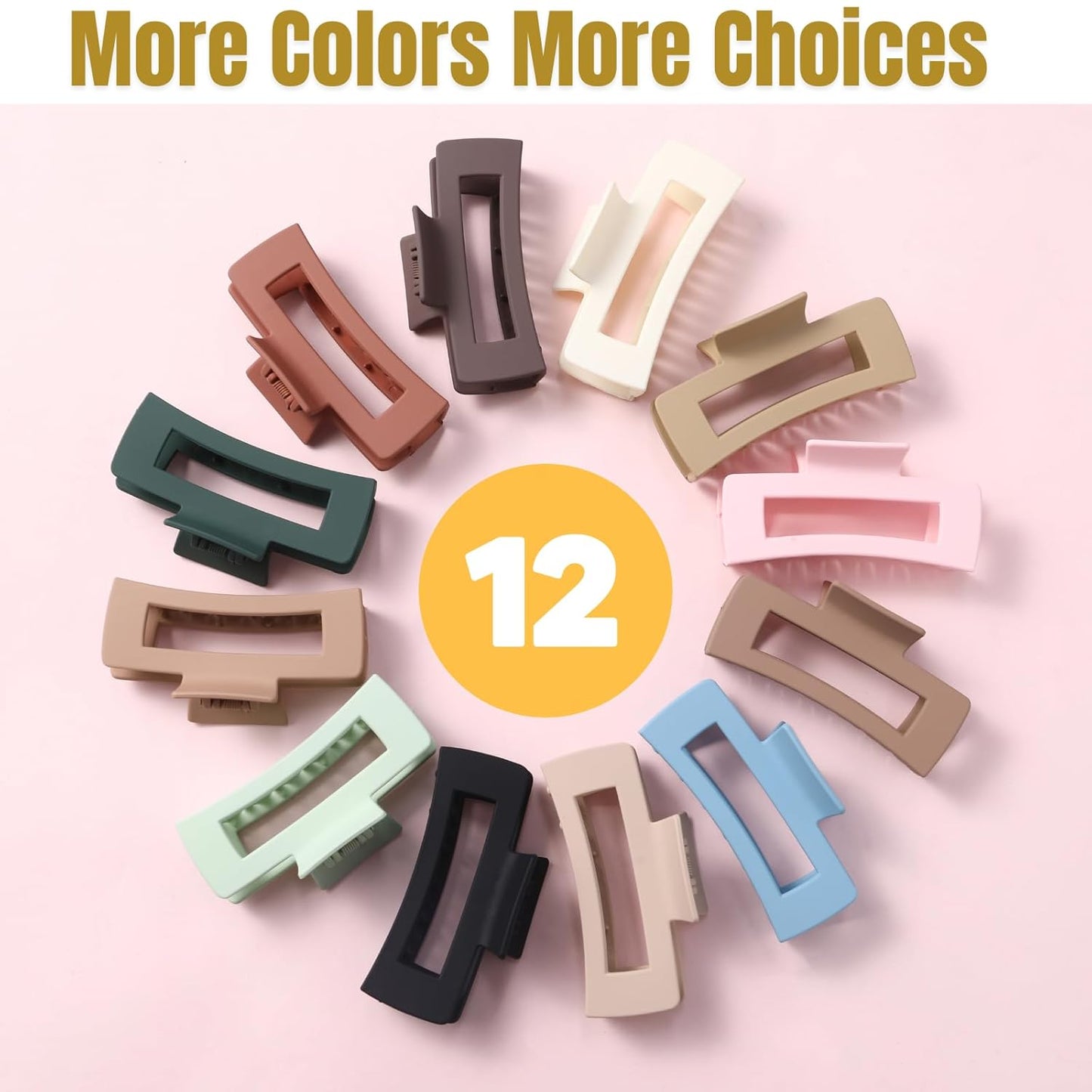 (🔥Last Day 49%Off🔥)Soft Hair Claw Clip🥰: The Safe, Comfy Alternative to Harsh Clips