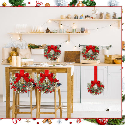 🏆Flash Sale⚡ 50K+ SOLD! Almost Gone🎄Mini Christmas Wreaths
