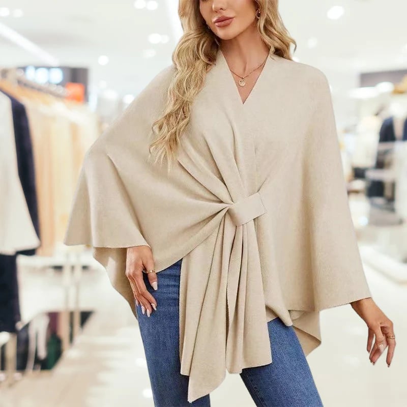 ❣️Winter New❣️ Women’s Cross Front Shawl Wrap – Elegant Cozy Style for Every Outfit