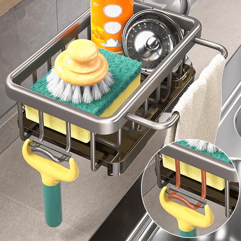 🔥🔥Kitchen Sink Faucet Organizer💦