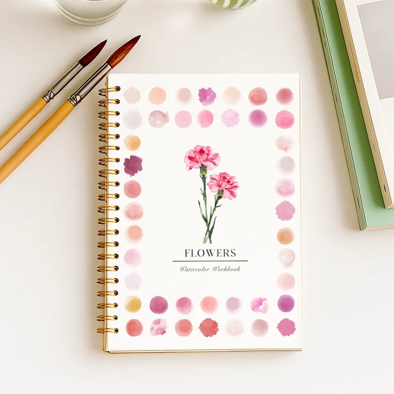 🔥LAST DAY SALE 49% OFF 🖼️Beginner-Friendly💕 Watercolor Workbook