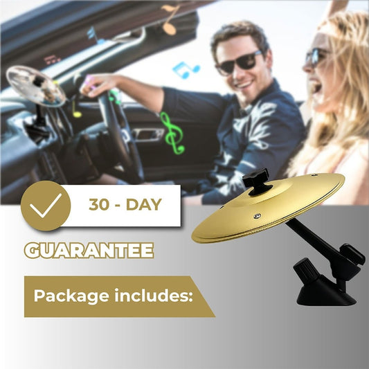 Mini Car Drum Cymbal – Air Vent Mount with Adjustable