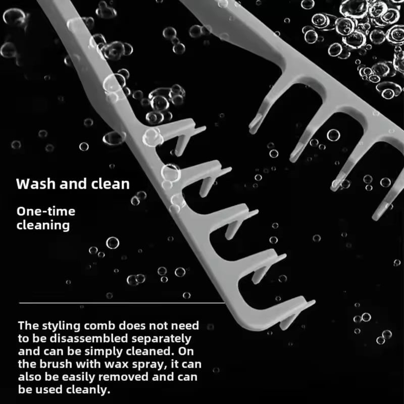 Textured styling comb