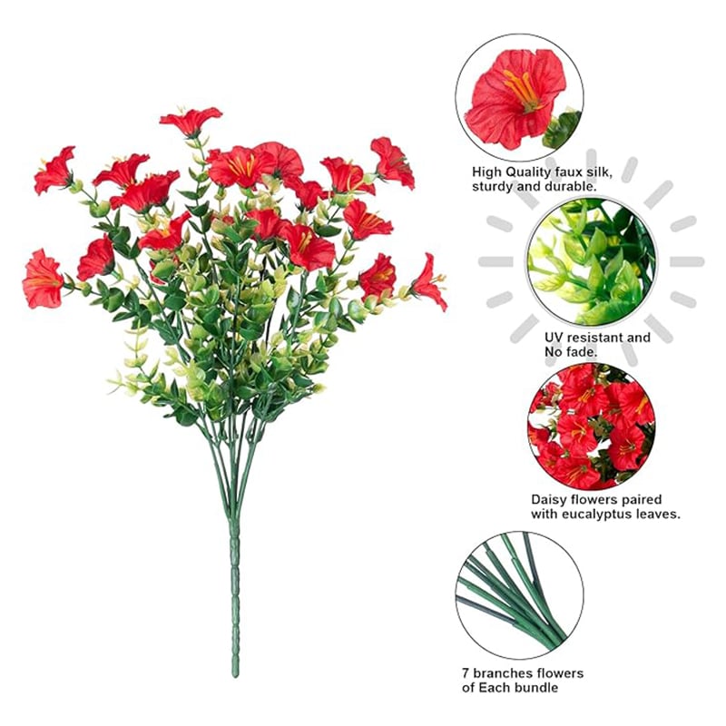 🌸Last Day 🌸 UV Resistant Colorful Artificial Flower