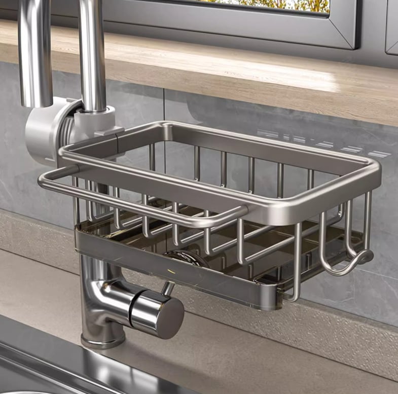 🔥🔥Kitchen Sink Faucet Organizer💦