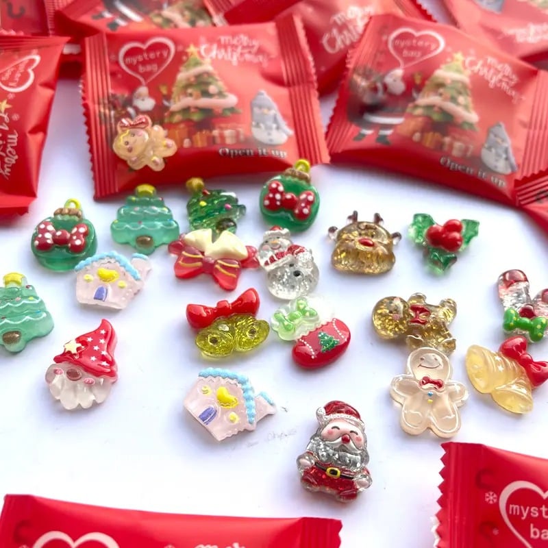 🎅Big Sale Last Day 49% OFF 🔥Glow-In-The-Dark Resin Christmas Decorative Bags