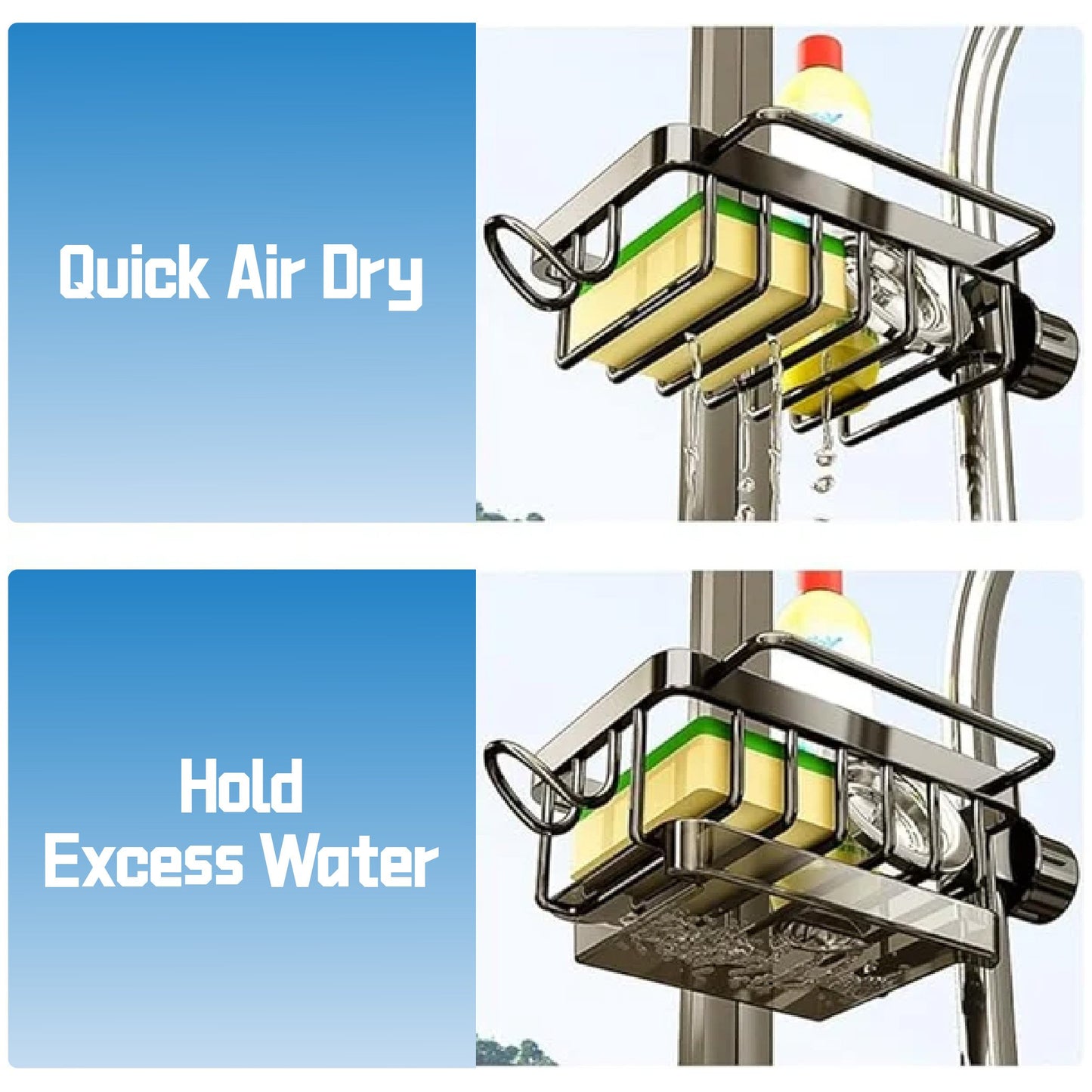 🔥🔥Kitchen Sink Faucet Organizer💦