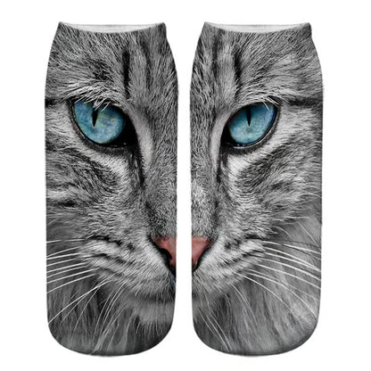 🐾Realistic Cat Face Socks🐱