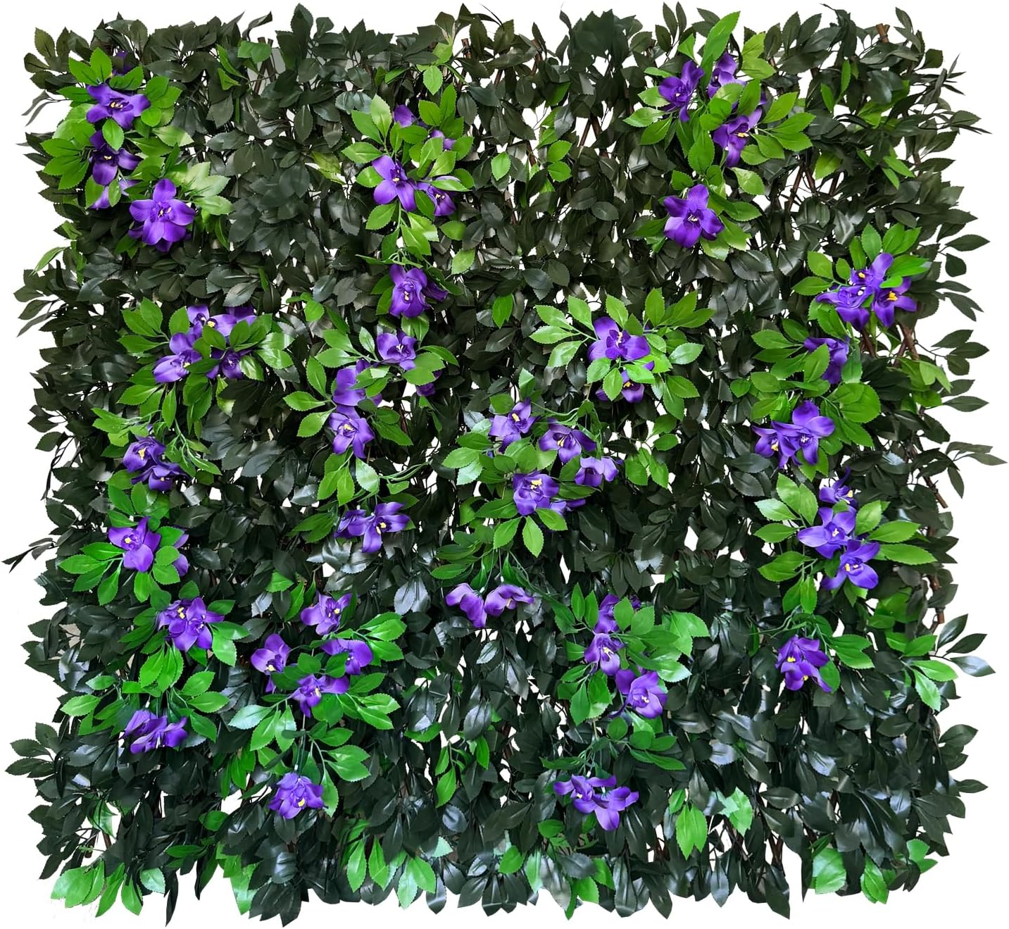 Decorative artificial plant fence board, artificial hedge (single-sided leaf)