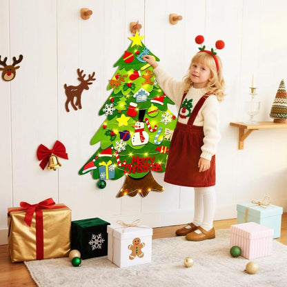 💥Hot Sale 70% OFF🎁🎄DIY Eco-Friendly Felt Christmas Tree