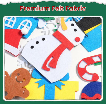💥Hot Sale 70% OFF🎁🎄DIY Eco-Friendly Felt Christmas Tree