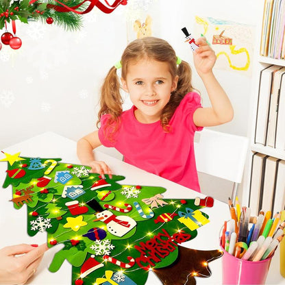 💥Hot Sale 70% OFF🎁🎄DIY Eco-Friendly Felt Christmas Tree