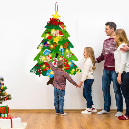 💥Hot Sale 70% OFF🎁🎄DIY Eco-Friendly Felt Christmas Tree