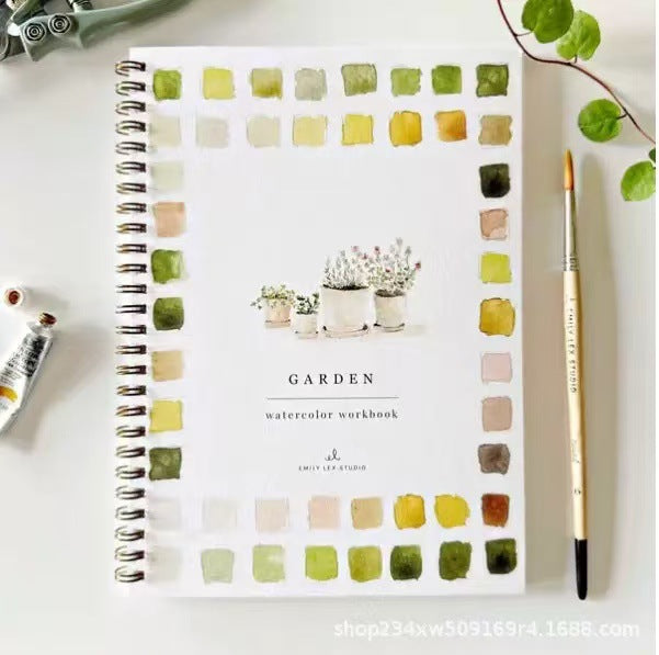 🔥LAST DAY SALE 49% OFF 🖼️Beginner-Friendly💕 Watercolor Workbook