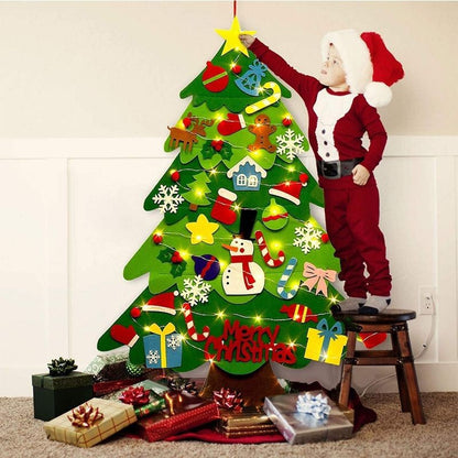 💥Hot Sale 70% OFF🎁🎄DIY Eco-Friendly Felt Christmas Tree