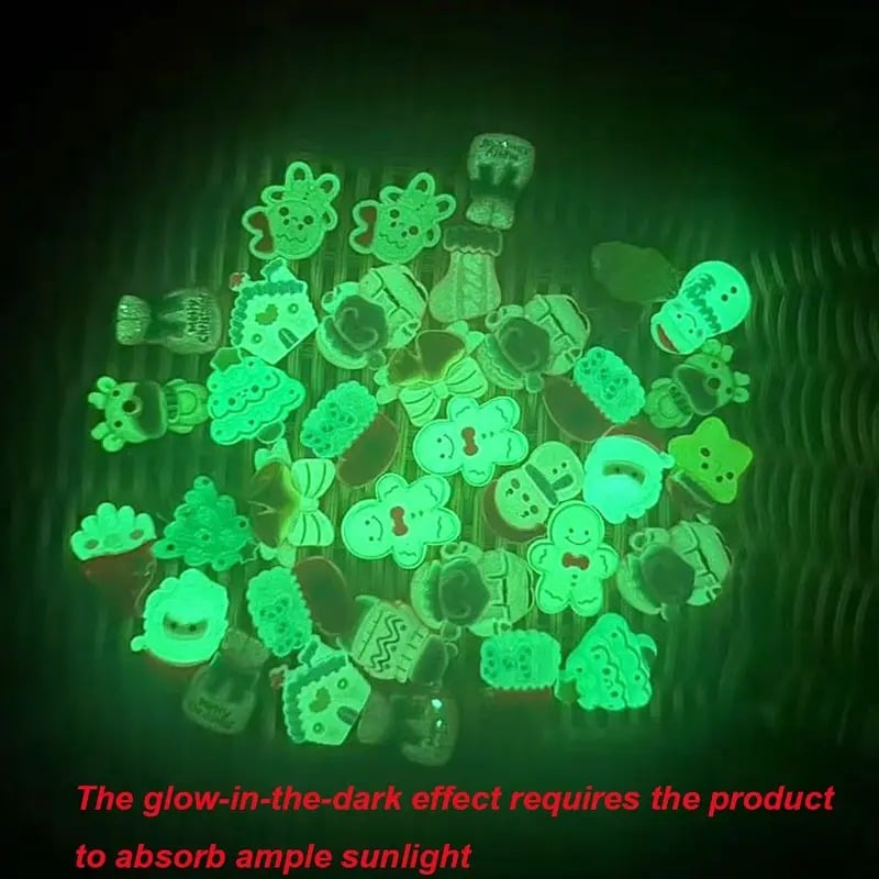 🎅Big Sale Last Day 49% OFF 🔥Glow-In-The-Dark Resin Christmas Decorative Bags