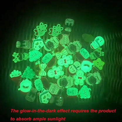 🎅Big Sale Last Day 49% OFF 🔥Glow-In-The-Dark Resin Christmas Decorative Bags