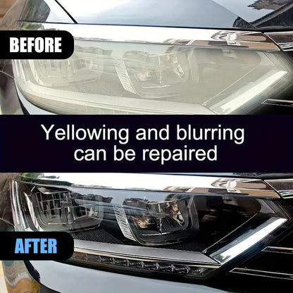 🔥LAST DAY 49% OFF - 🚘Automotive Headlamp Restoration Fluid Kit