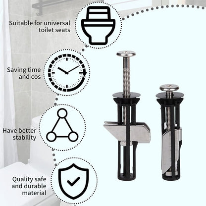 🔥LAST DAY -BUY 1 GET 1 FREE🔥Heavy Duty Toilet Seat Fixing Screws