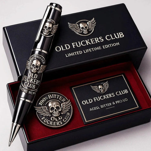 🔥LAST DAY 49% OFF - Old F*ckers Club Limited Edition Pen