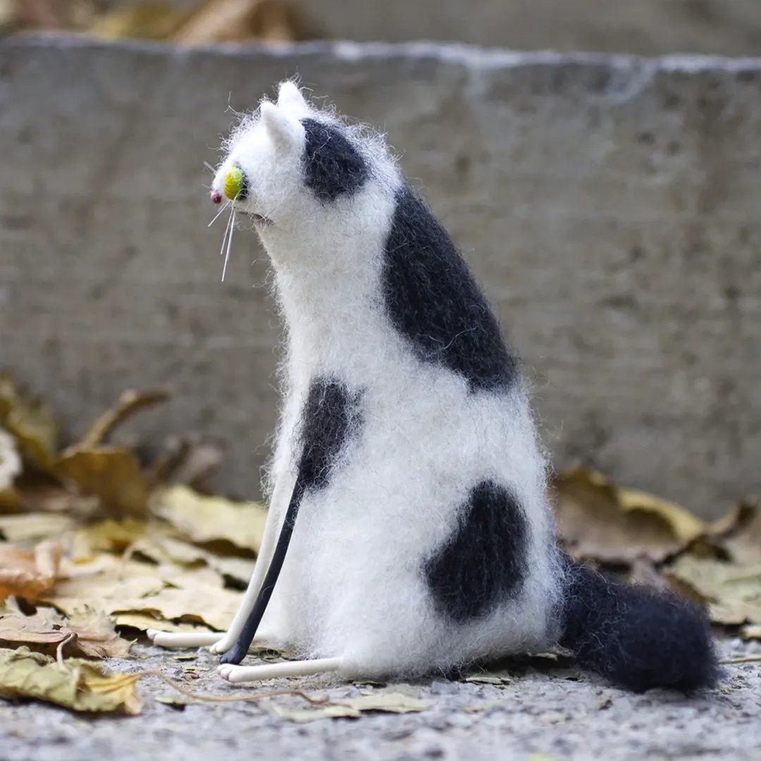 🔥LAST DAY 49% OFF -🎄✨Wool Felt Familiars – Quirky Handmade Companions