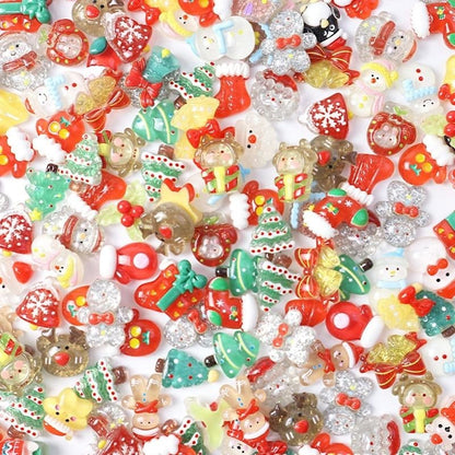 🎅Big Sale Last Day 49% OFF 🔥Glow-In-The-Dark Resin Christmas Decorative Bags