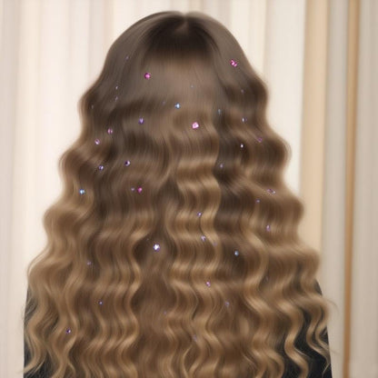 🎄Christmas Limited Time SALE 50% OFF - ✨Glitter Diamond Styling Tools Hair Gemstone Styling Set to light up girls' hair, clothes, accessories, No Heat Required Hair Styling Accessories