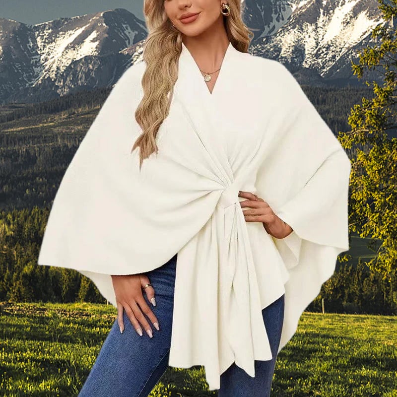 ❣️Winter New❣️ Women’s Cross Front Shawl Wrap – Elegant Cozy Style for Every Outfit