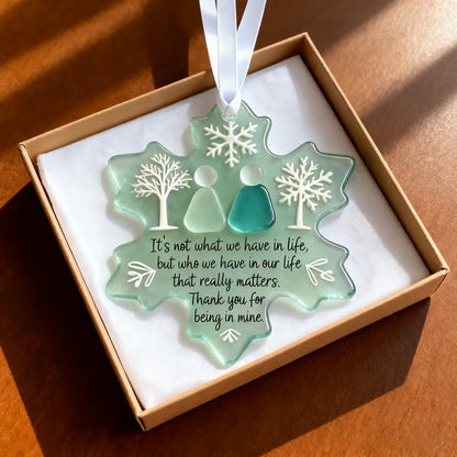 Heart-Shaped Sea Glass Friendship Decor🌊✨ Shaped by Nature & Crafted by Hand💝