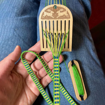 🔥LAST DAY 49% OFF🔥Rigid heddle backstrap loom kit for bandweaving