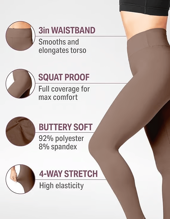 🎁Last Day Promotion 49% OFF🔥High Waisted Tummy Control Shaping Training Leggings