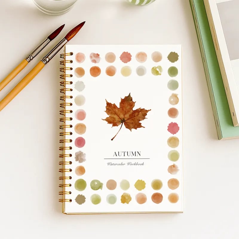 🔥LAST DAY SALE 49% OFF 🖼️Beginner-Friendly💕 Watercolor Workbook